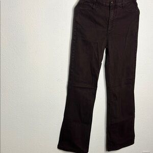 NYDJ Women's Straight Leg Jeans - Dark Brown